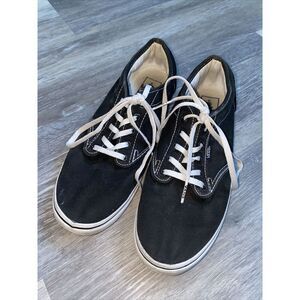 Vans Women's Classic Low Top Black Size 8.5
